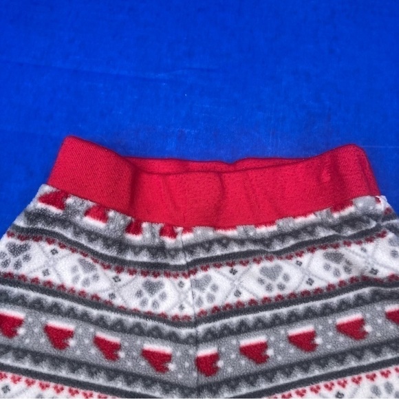 Merry Wear red and gray Christmas pajamas bottoms, size medium (8) - Picture 5 of 7